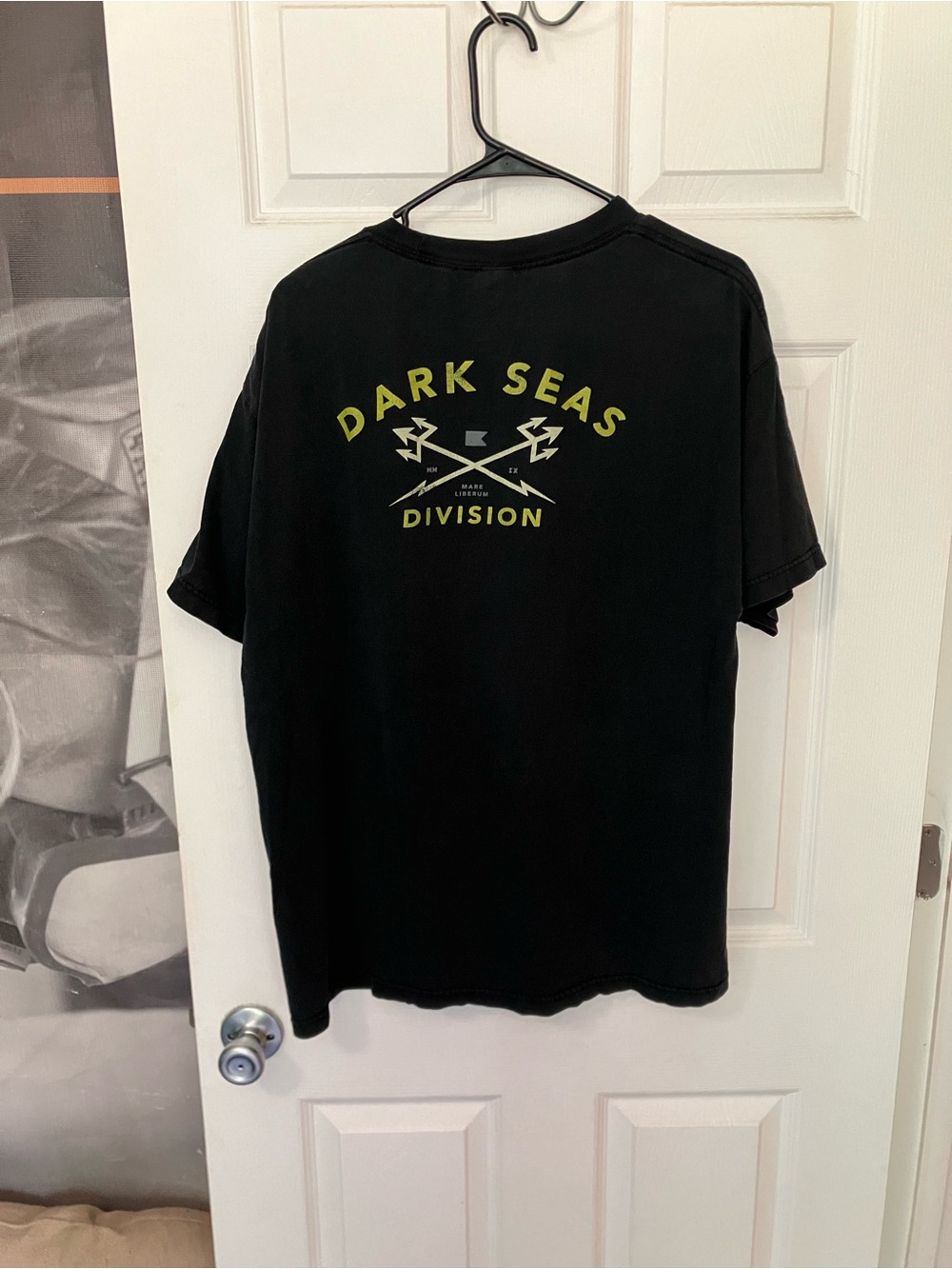 DARK SEAS DIVISION Black Mens XL Tee Tshirt